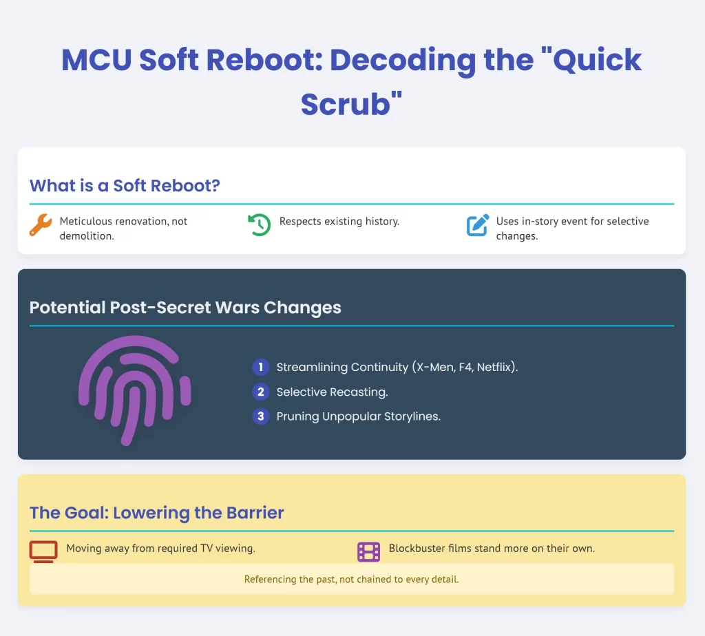 infographic showing the mcu soft reboot